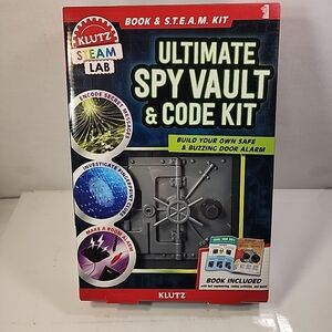 Klutz Ultimate Spy Vault & Code Kit - Multicolor